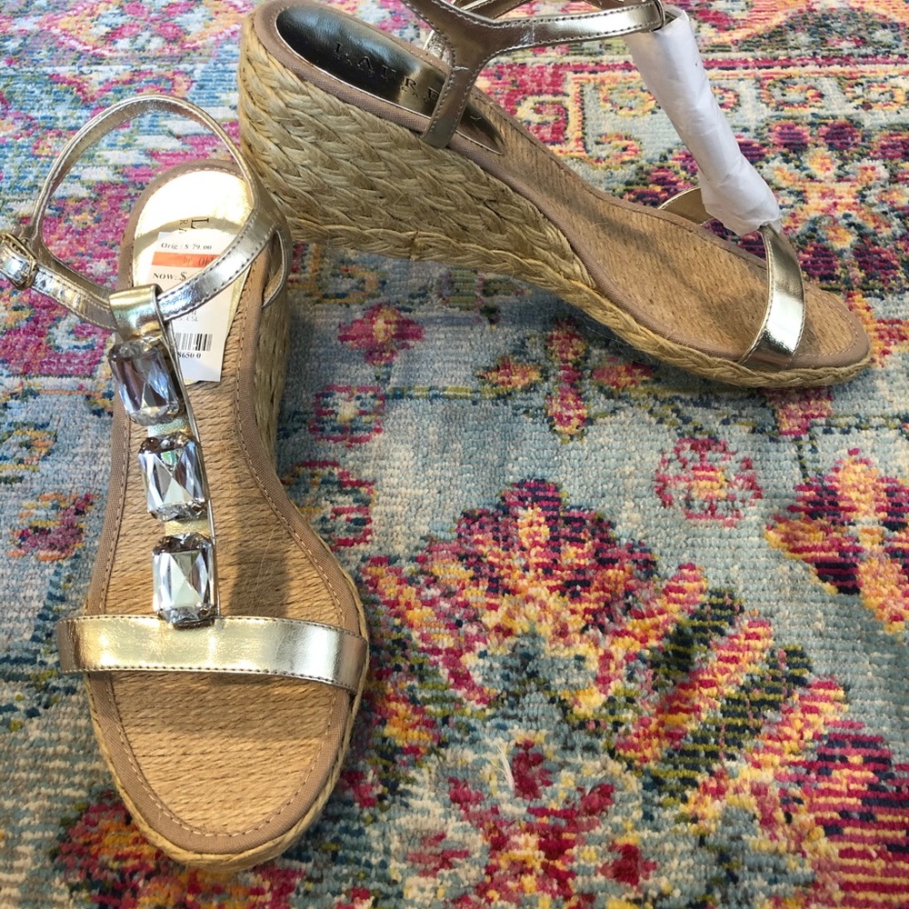 Ralph Lauren Corala Espadrille Sandals, size 7.5